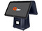 Punto de venta QIAN POS AIO, Pantalla dual de 15.6