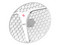 CPE MikroTik LHG XL HP5 de 5 GHz, Wireless N (Wi-Fi 4), hasta 300 Mbps, 27 dBi, uso exterior. Color Blanco.
