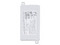 Inyector PoE Pasivo Gigabit de pared para C5x, C5c, de Mimosa, Voltaje de salida 24Vcc.