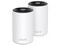 Kit 2 Routers Inalámbricos MESH Interior para Hogar, Doble Banda Wi-Fi 6E AX5400 Mbps, 3 Puerto Gigabit WAN/LAN, 4 Antenas Internas, Administración Mediante la App Deco (iOS, Android), Protección HomeShield.