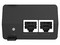 Inyector PoE TP-Link Omada con 2 puertos Gigabit Ethernet de  2.5Gbps, 30W. Color Negro.