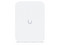Access Point Ubiquiti Networks U7-IW de Doble Banda, Wireless AX3000 (Wi-Fi 7), 2.4GHz y 5GHz, Hasta 4.3 Gbps, MIMO 2X2, Montaje en Pared. Color Blanco
