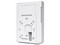 Access Point para Pared Ubiquiti Networks U7-PRO-WALL de Tribanda, Wireless AC (Wi-Fi 7), hasta 10.688 Gbps, PoE.