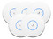 Paquete de 5 Access Point Ubiquiti Networks UniFi UAP-AC-LR hasta 867 Mbps, Banda Dual, PoE.