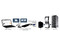 Consola KVM USB 2.0 con Transferencia de Archivos y Captura de Video - Adaptador Crash Cart para Laptop