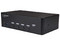 Switch Conmutador KVM de 4 Puertos HDMI, 4K de 30Hz para Pantalla Doble