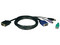 Kit de cables Tripp Lite para multiplaxor KVM, PS/2, USB.