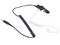 Audífono de Tubo Acústico OTTO V1-10252 para Radio Kenwood PKT03, Color Negro
