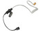 Audífono de tubo acústico Pryme SNP-AT con cable de fibra trenzada. Requiere micrófono de solapa de 1 o 2 hilos de la Serie SNAP.