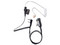 Micrófono de solapa Pryme SPM-1301 con audifono discreto, para Radios Kenwood Serie G/ 3230/ 2102G/ 2202L/ 2212L/ 2170/ 2360/ 2302/ 2312/ 2000/ 2402/ NX220/ NX240/ TKD240.
