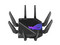 Router Gamer ASUS ROG Rapture, Triple Banda, Wireless AC (Wi-Fi 7-6E), Hasta 4804 MB/s, 6 Puertos Gigabit LAN, 8 Antenas. Color Negro.
