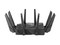 Router Gamer ASUS ROG Rapture, Triple Banda, Wireless AC (Wi-Fi 7-6E), Hasta 4804 MB/s, 6 Puertos Gigabit LAN, 8 Antenas. Color Negro.