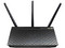Router Gigabit Wireless Asus RT-AC66U de doble banda 802.11ac, hasta 1.75Gbps.