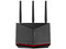 Router Inalámbrico ASUS RT-BE86U, Doble Banda, Wireless AC (Wi-Fi 7), Hasta 6800Mbps, 5 Puertos Gigabit LAN, 3 Antenas. Color Negro.