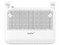 Router FiberHome HG6145D2 de Doble Banda, Wireless AC (Wi-Fi 5), 4 puertos RJ45, USB 2.0. Color Blanco.