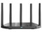 Router Hikvision DS-3WR30X de Doble Banda (2.4 GHz y 5 GHz), Wireless AX (Wi-Fi 6),  Hasta 3000 Mbps, Color Negro.