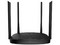 Router Inalámbrico WISP Gigabit, Hasta 1200 Mbps, Doble Banda AC 2.4 GHz y 5 GHz, 3 Puertos LAN 10/100/1000 Mbps, 1 Puerto WAN 10/100/1000 Mbps, 4 Antenas Externas Omnidireccionales 5 dBi, Uso Interior.