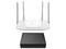 Kit de Ruteador Inalámbrico TP-Link EC220-G5 de doble banda, Wireless AC (Wi-Fi 5), hasta 1200 Mbps y Unidad de red óptica (ONU), 1 puerto RJ45 10/100/1000 Mbps, 1 puerto GPON SFP, Conector SC/APC.