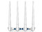 Router inalámbrico TENDA F6 Wireless N (Wi-Fi 4), hasta 300Mbps, con 3 puertos LAN RJ45, 1 puerto WAN.