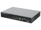 Router VPN Grandstream GCC6020, 10 puertos Gigabit, 1 Puerto SFP+ 10 Gbps, 1 Puerto de 2.5Gbps. Color Negro.