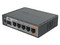 Router MikroTik RB760IGS con 5 Puertos Gigabit Ethernet y 1 Puerto SFP, Dual Core, PoE in, PoE Out.
