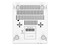 Router MikroTik RB960PGS de 5 puertos Gigabit Ethernet PoE 802.3at, 1 puerto SFP y 1 puerto USB.