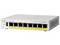 Switch Cisco CBS250-8PP-D-NA de 8 Puertos Gigabit (10/100/1000), Administrable, PoE 45W, Color Blanco.