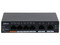 Switch DAHUA CS4006-4GT-60, 6 Puertos Gigabit, 4 Puertos PoE 10/100/1000, 2 Puertos Uplink, 60 Watts Totales, Administrable en la Nube, Blanco.