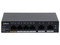 Switch PoE de 6 Puertos Gigabit, 4 Puertos PoE 10/100/1000, 2 Puertos Uplink 10/100/1000, 60 Watts Totales, Administrable en la Nube por DoLynk Care, PoE hasta 250 Metros, Carcasa Metálica, Switching 12 Gbps.