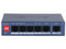 Switch PoE Dahua DH-CS4006-4ET2GT-36, 4 Puertos PoE 10/100 Mbps, 2 Puertos UpLink 10/100/1000 Mbps, 36W. Color Azul.