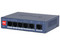 Switch PoE Dahua DH-CS4006-4ET2GT-36, 4 Puertos PoE 10/100 Mbps, 2 Puertos UpLink 10/100/1000 Mbps, 36W. Color Azul.
