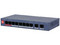 Switch PoE Dahua DH-CS4010-8ET2GT-110, 8 Puertos DownLink 10/100 Mbps, 2 Puertos UpLink 10/100/1000 Mbps, 2 Puertos PoE de Hasta 60 W, Hasta 250m, Color Azul.