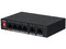 Switch Dahua DH-PFS3006-4ET-60 con 4 puertos Ethernet PoE y 2 puertos Ethernet uplink, 60W.