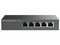 Switch Granstream GWN7701P de 5 puertos Gigabit Ethernet, 4 puertos PoE+.