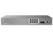Switch Grandstream GWN7801P Pro, 8 puertos Gigabit PoE, 2 Puertos SFP+, 120W, Administrable L2+, 16000 Entradas. Color Negro.
