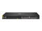 Switch HPE Aruba CX 6000 de 24 Puertos 10/100/1000Base-T, 4 Puertos SFP, 370W PoE, Administrable, Color Negro.