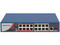Switch Gigabit Hikvision DS-3E0318P-E/M(B) de 16 Puertos (10/100 Mbps), 1 Puerto SFP, PoE Hasta 250 m.