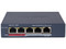 Switch Monitoreable Hikvision DS-3E1105P-EI/M de 4 Puertos 10/100 Mbps PoE+ y 1 Puerto RJ45 10/100 Mbps Uplink, PoE Hasta 300 Metros.