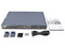 Switch administrable Hikvision de 16 puertos 802.3AT, 2 puertos 10/100, 250m PoE larga distancia.