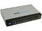 Switch Linksys SRW208P de 10 puertos (8 puertos 10/100, 2 puertos Gigabit y 2 miniGBIC combinados), WebView y PoE
