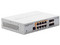 Switch MicroTik CRS112-8P-4S-IN, 8 Puertos RJ-45 10/100/1000Mbps, 4 Puertos SFP+, Color Blanco.