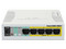 Switch MikroTik RB260GSP de 4 puertos 10/100/1000 Mbps y 1 puerto adicional SFP.