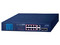 Switch No Administrable Planet Technology GSD1222VHP de 8 puertos 10/100/1000 Mbps y 2 puertos SFP Mini-GBIC, PoE. Color Azul