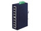 Switch Industrial Administrable PLANET IGS-801M, Capa 2, 8 Puertos Gigabit, Doble Entrada de Alimentación Para Fuente Redundante.