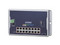 Switch Industrial Administrable Planet WGS-4215-16P2S Capa 2 de 16 Puertos PoE 802.3at Gigabit y 2 Puertos SFP, Montaje en Pared.