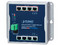 Switch Industrial de Pared de 8 Puertos Gigabit con 4 Puertos PoE+, IP30.