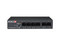 Switch PROVISION ISR PoES-0460C+2I-V2 con 4 puertos downlink y 2 puertos uplink, tecnología PoE. Color Negro.