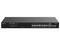 Switch Ruijie RG-ES118FGS-LP de 16 Puertos PoE+ 10/100BASE-T PoE+, 2 Puertos 10/100/1000BASE-T, 2 Puertos Uplinks Gigabit, Protección Eléctrica de 4KW, Carcasa Metálica.