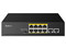 Switch Ethernet Steren 8 Puertos PoE + 2 Uplink, 10/100 Mbps, 2 Gbps de Ancho de Banda, Alimentación 120W.