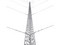 Kit de Torre Arriostrada SYSCOM KTZ-30E-015 de Piso de 15m Altura, Con Tramo STZ30 Galvanizado Electrolítico (No incluye retenida de 1.8